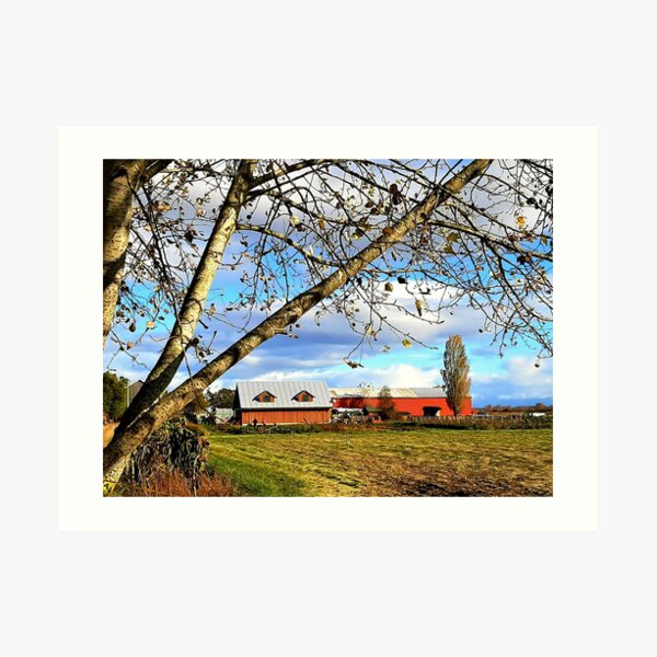 Westham Island Herb Farm Art Print