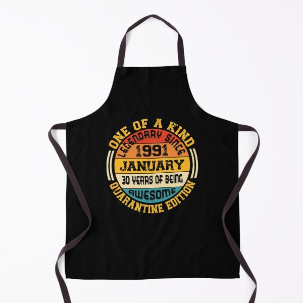 Item preview, 30th Birthday 30 Years Born In 1991 January designed and sold by Renergie.