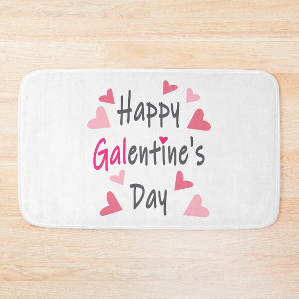 Item preview, Happy Galentine's Day Cute Valentine's Day Grey Writing1 designed and sold by usernamenaijan.