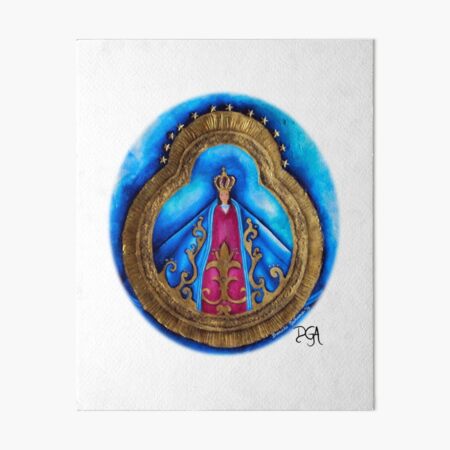 Virgen de Suyapa Art Board Print
