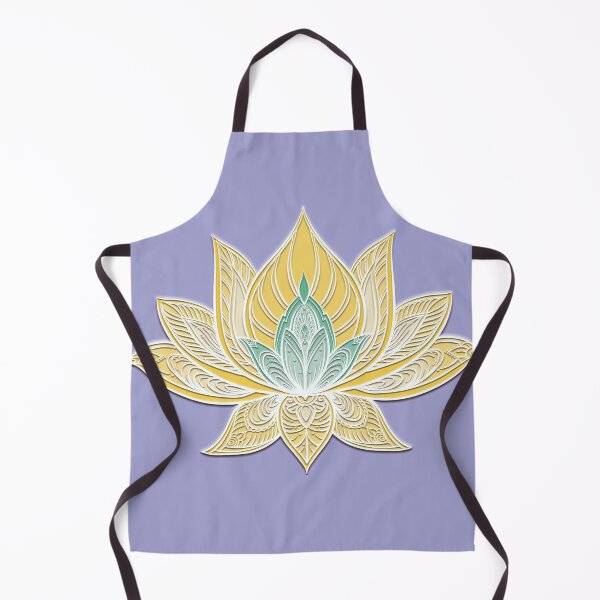Item preview, Lotus Mandala (Gold and Teal) designed and sold by squishyrainbow.