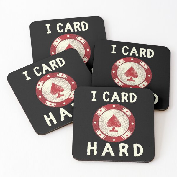 Item preview, I Card Hard - Funny Poker Shirt designed and sold by Adonalyn.