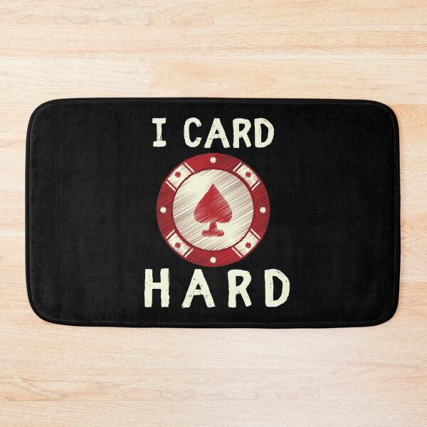 Item preview, I Card Hard - Funny Poker Shirt designed and sold by Adonalyn.