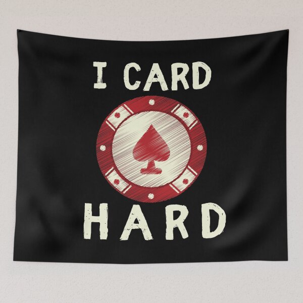 Item preview, I Card Hard - Funny Poker Shirt designed and sold by Adonalyn.
