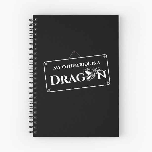 Item preview, My other ride is a dragon - Number plate designed and sold by MerchActually.