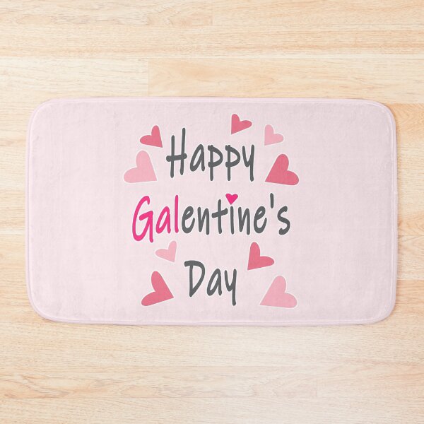 Item preview, Happy Galentine's Day Cute Valentine's Day Grey Writing2 designed and sold by usernamenaijan.