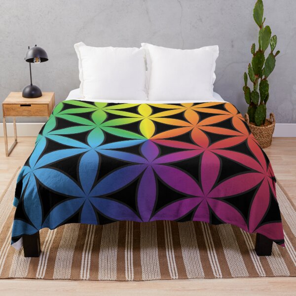 Item preview, Flower of Life Chakras Colors designed and sold by DaviAguiArtes.