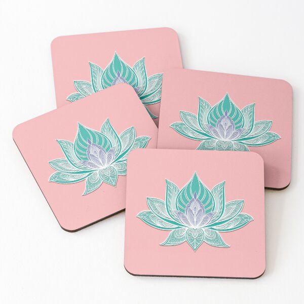 Item preview, Lotus Mandala (Green and Purple) designed and sold by squishyrainbow.