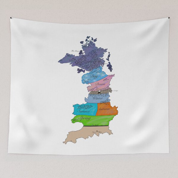 Item preview, Prythian Map designed and sold by doodlesbyCara.