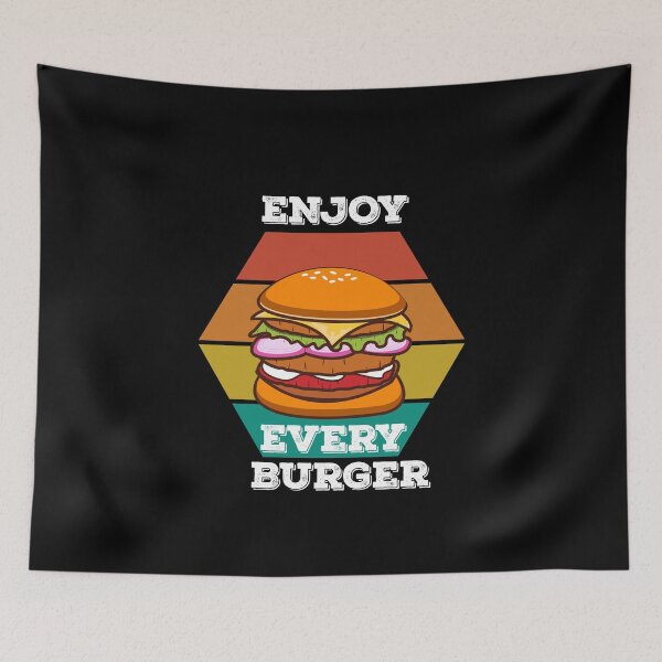 Item preview, Enjoy Every Burger, burger lover designed and sold by FADIS.