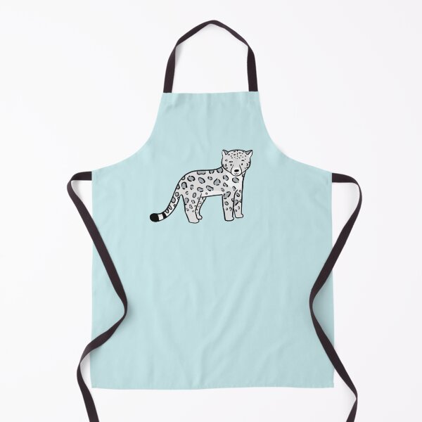Item preview, Cute Happy Kawaii Baby Snow Leopard designed and sold by bassoongirl123.