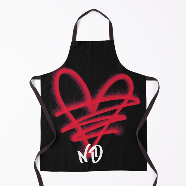Item preview, No, Valentines Day, Red Graffit Heart No Love, Anti Valentine designed and sold by DiscGolfTees.