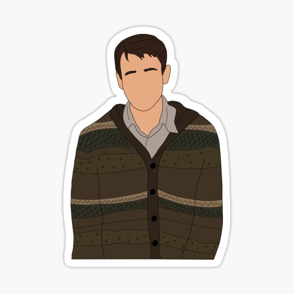 The boy who could've been - Portrait Sticker