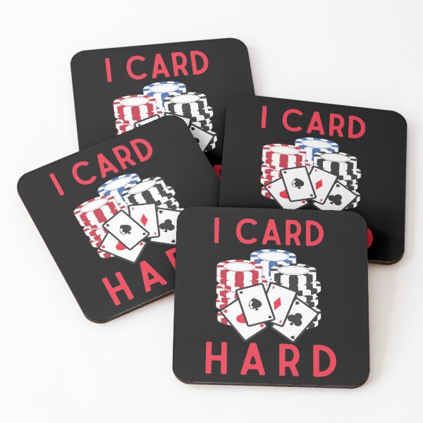 Item preview, I Card Hard - Funny Poker Shirt designed and sold by Adonalyn.