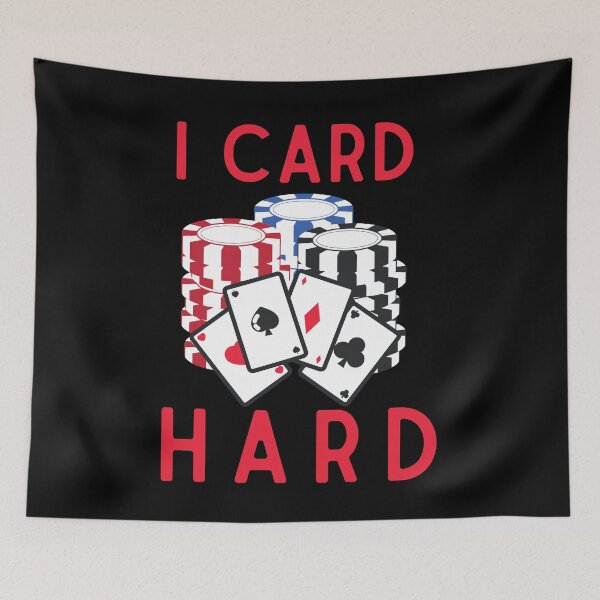 Item preview, I Card Hard - Funny Poker Shirt designed and sold by Adonalyn.