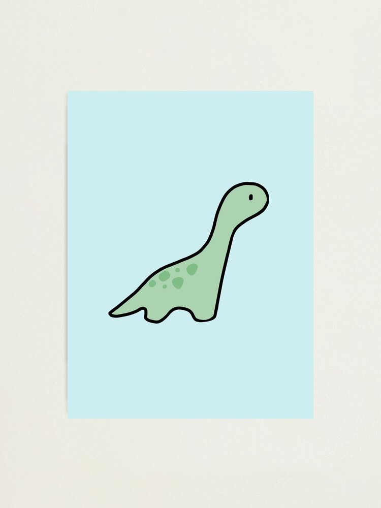 Cute Dino Art Board Print for Sale by hocapontas