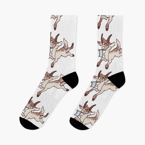 Item preview, demiboy pride goat designed and sold by milk candy.