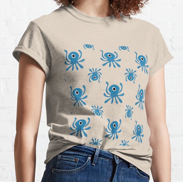Blue Octopus Classic T-Shirt