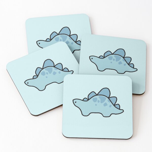 Item preview,  Blue Stegosaurus Dinosaur designed and sold by bassoongirl123.