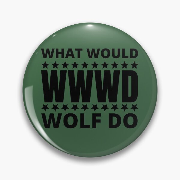 Item preview, What Would Wolf Do - WWWD - Funny Blitzer  designed and sold by WonderWear.