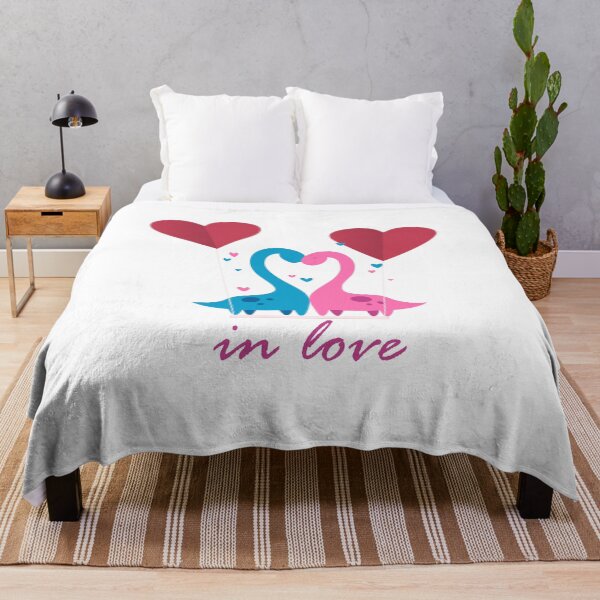 Item preview, dinosaurs in love T-shirts designed and sold by Shirtssprea.