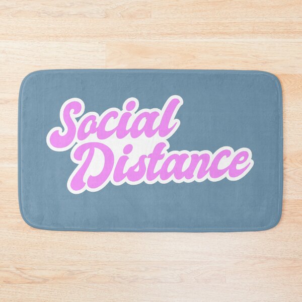 Item preview, Social Distance - Pink designed and sold by Chubuter.