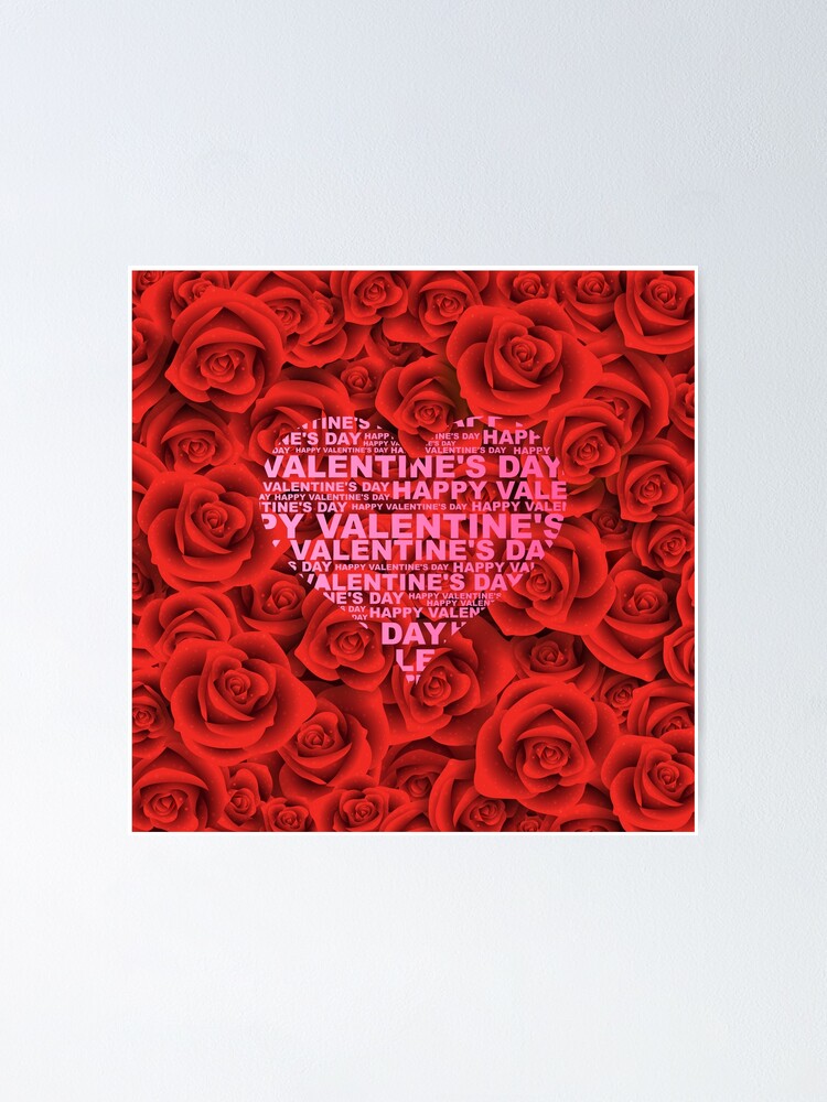 Love word lettering in form of heart. Vector Valentine day