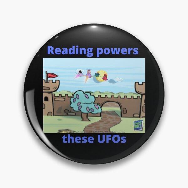 Item preview, Super WHY Reading Powers These UFOs designed and sold by ChristianCoding.