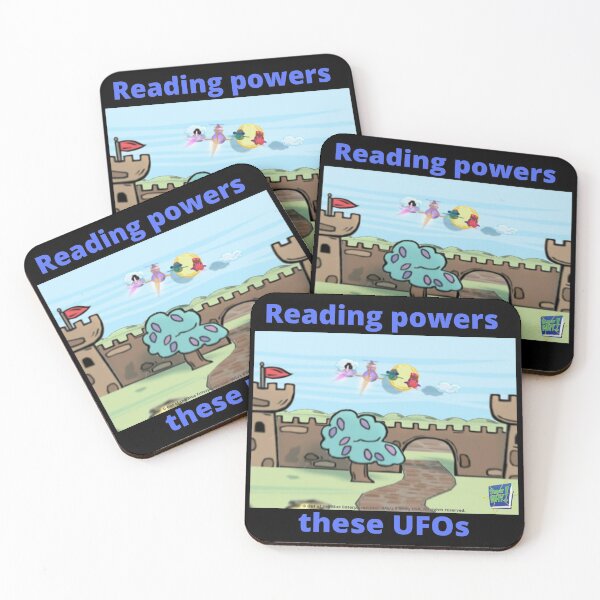 Item preview, Super WHY Reading Powers These UFOs designed and sold by ChristianCoding.
