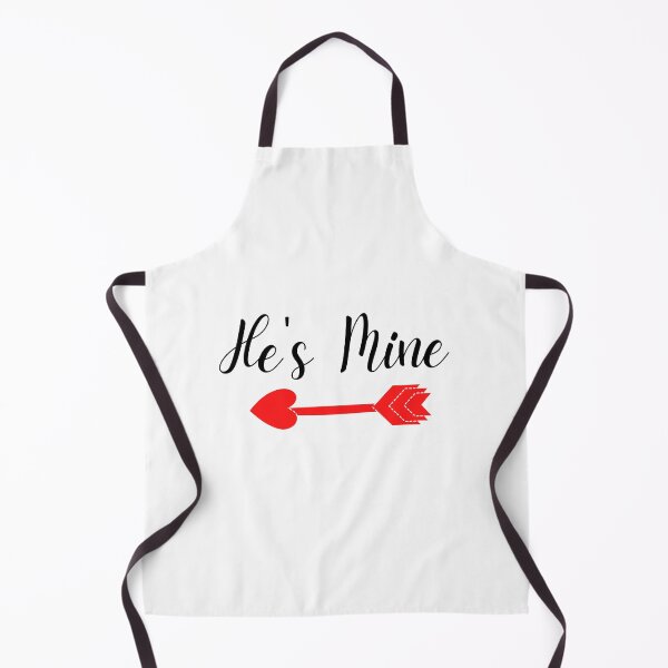 Item preview, HE'S MINE | HEART ARROW designed and sold by LiveAndGlow.