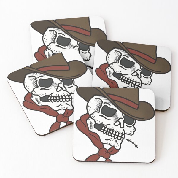 Item preview, Cowboy skull flash sticker designed and sold by Elixerdesign.