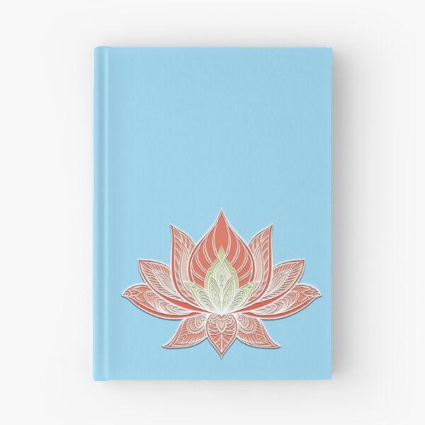 Item preview, Lotus Mandala (Red Orange and Gold) designed and sold by squishyrainbow.