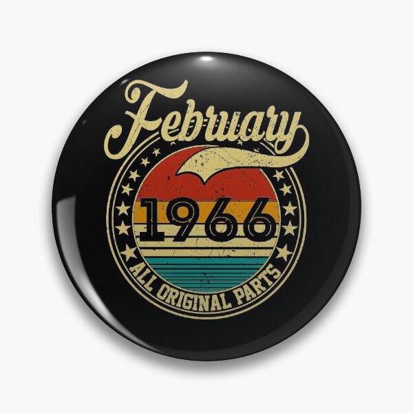 Item preview, Vintage February 1966 All Original Parts Born in February 1966 55th Birthday Gift 55 Years Old designed and sold by MN-Shop0123.