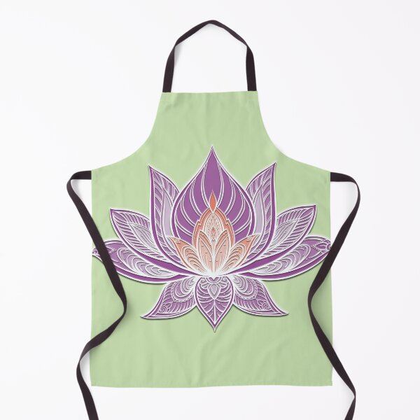Item preview, Lotus Mandala (Purple and Peach) designed and sold by squishyrainbow.
