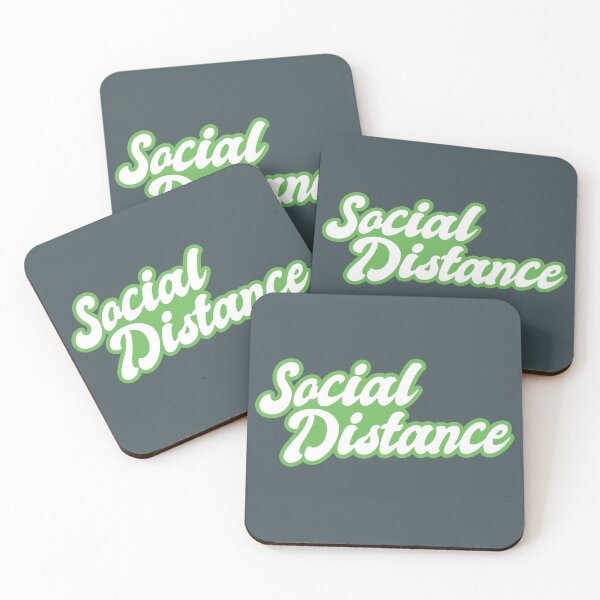 Item preview, Social Distance - Green designed and sold by Chubuter.