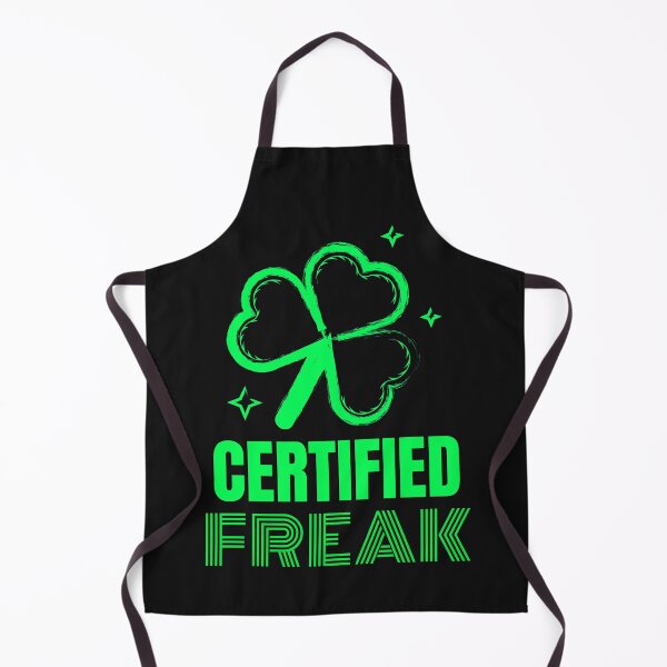Item preview, Certified Freak, St Patricks Day, Green Clover designed and sold by DiscGolfTees.