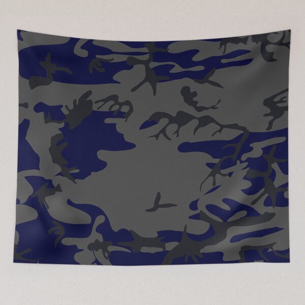 Item preview, Army pattern blue gray black designed and sold by oxoxoxo.