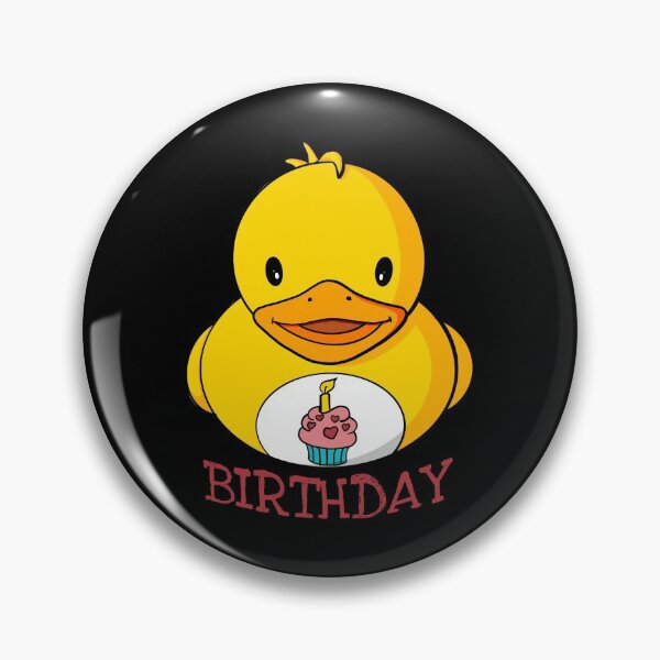 Item preview, Birthday Rubber Duck designed and sold by Alisha Ober Designs.