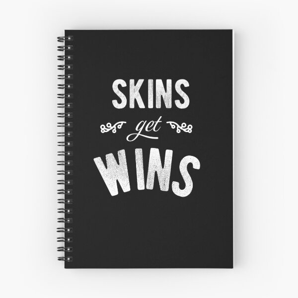 Item preview, Skins get wins - distressed designed and sold by MerchActually.