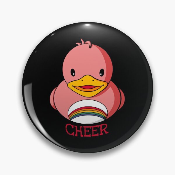 Item preview, Cheer Rubber Duck designed and sold by Alisha Ober Designs.