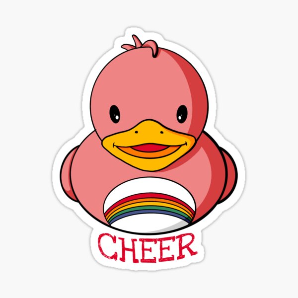 Cheer Bear Fuzzy Sticker – Snark Gifts