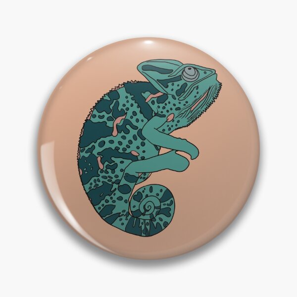 Item preview, Realmente no aquí Chameleon green designed and sold by SketchEguy.