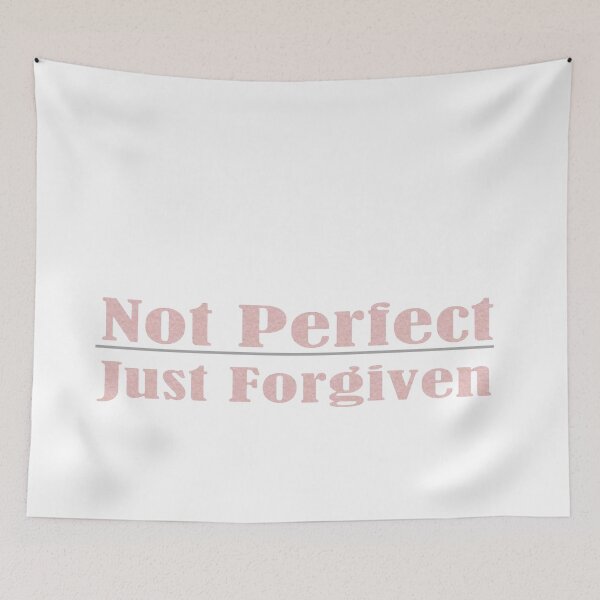 Item preview, Not Perfect Just Forgiven Christian  designed and sold by loveoceanair.