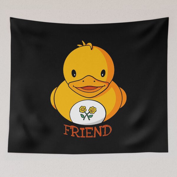 Item preview, Friend Rubber Duck designed and sold by Alisha Ober Designs.