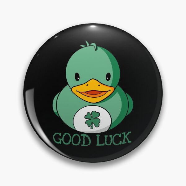 Item preview, Good Luck Rubber Duck designed and sold by Alisha Ober Designs.