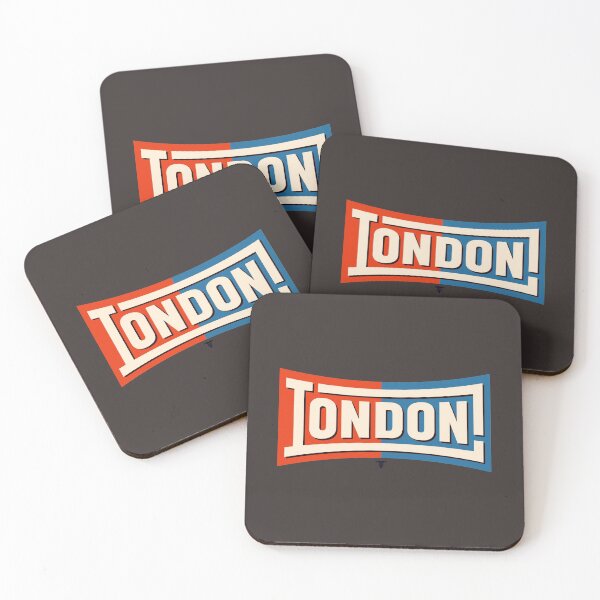 Item preview, London Logotype – Red and Blue designed and sold by Rian Hughes.