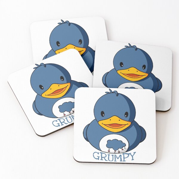 Item preview, Grumpy Rubber Duck designed and sold by Alisha Ober Designs.