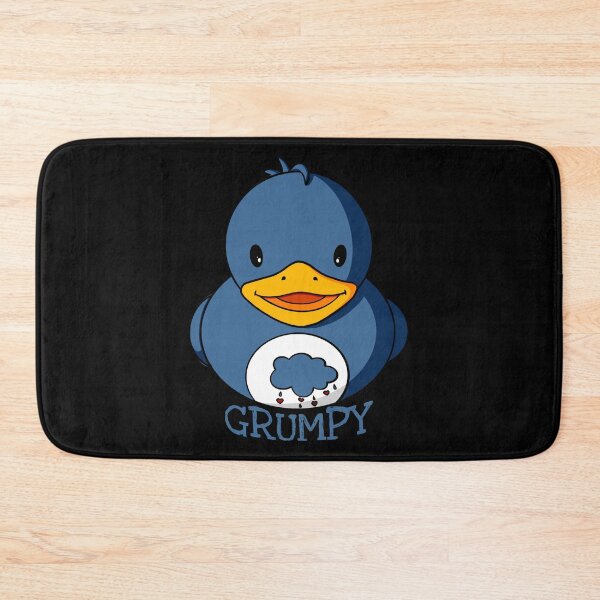 Item preview, Grumpy Rubber Duck designed and sold by Alisha Ober Designs.