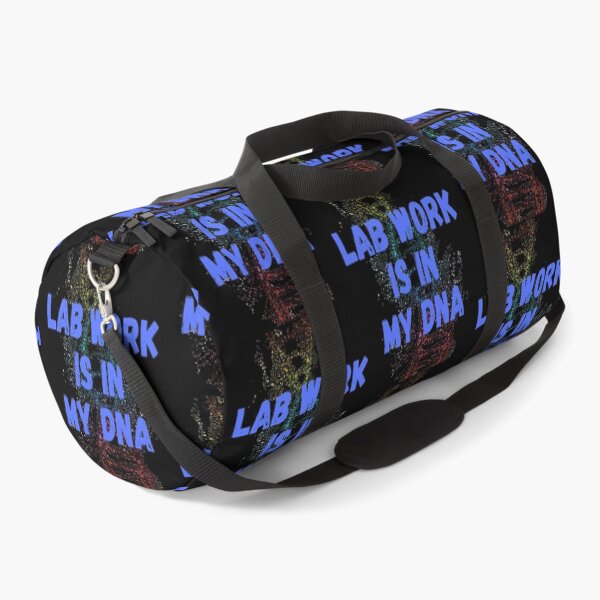 Item preview, LAB WORK IS IN MY DNA ABSTRACT MEDICAL LABORATORY SCIENTIST  designed and sold by Hippiesole.