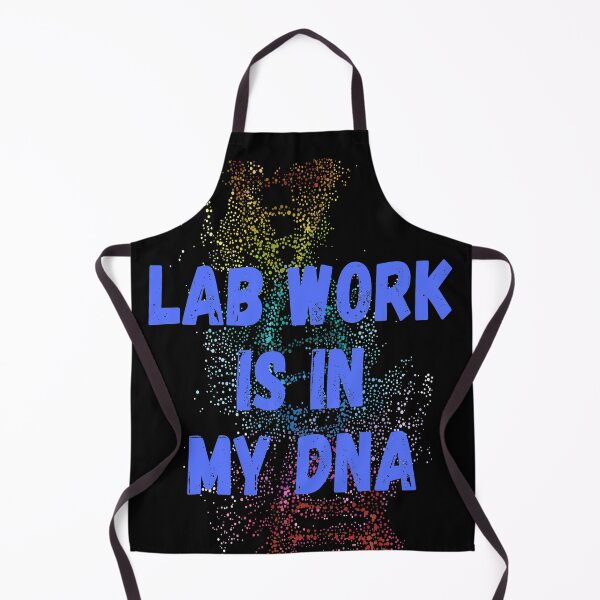 Item preview, LAB WORK IS IN MY DNA ABSTRACT MEDICAL LABORATORY SCIENTIST designed and sold by Hippiesole.